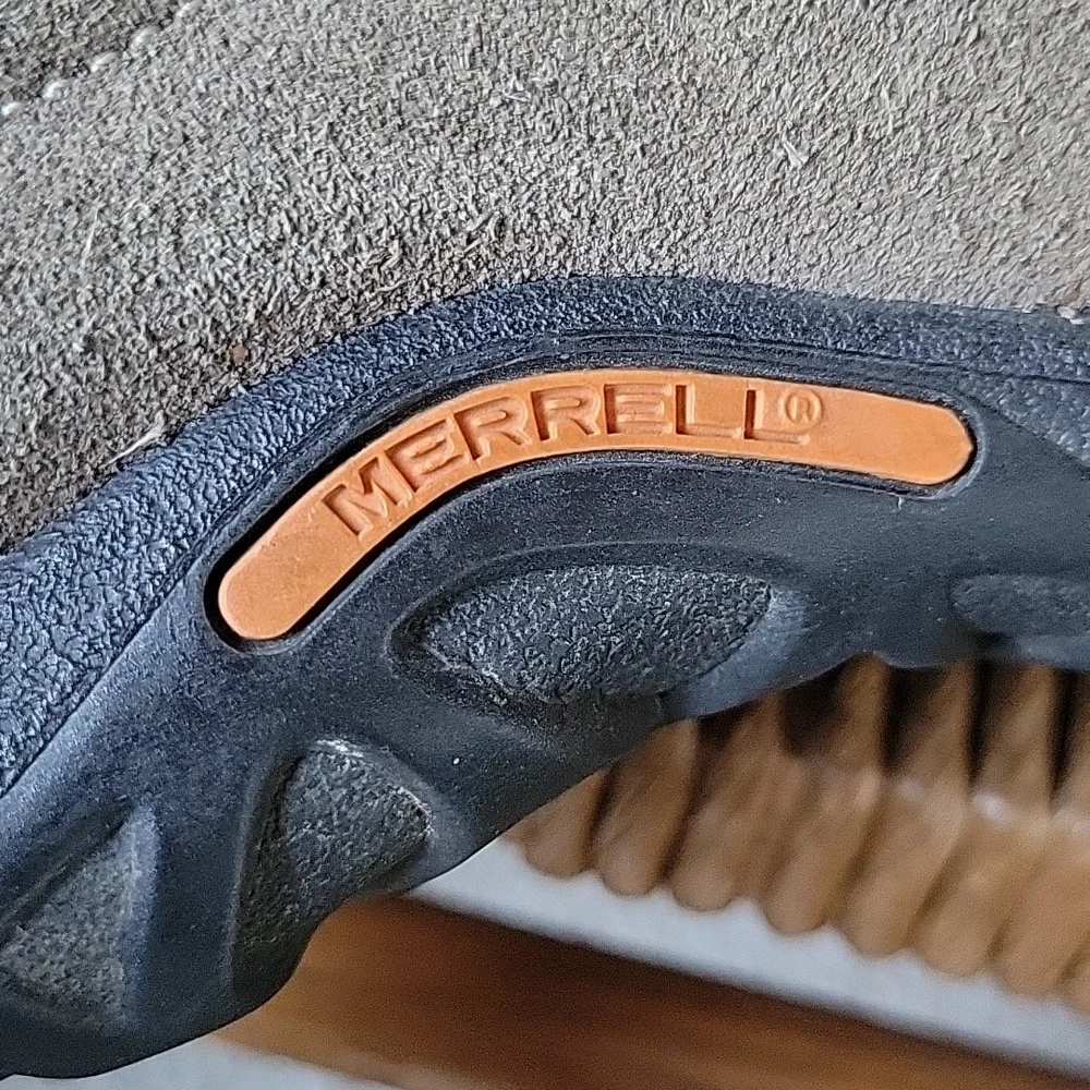 Merrell brown suede jungle mocs, size 11.0 M